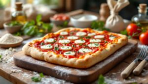 PIZZA IN TEGLIA con IMPASTO VELOCE