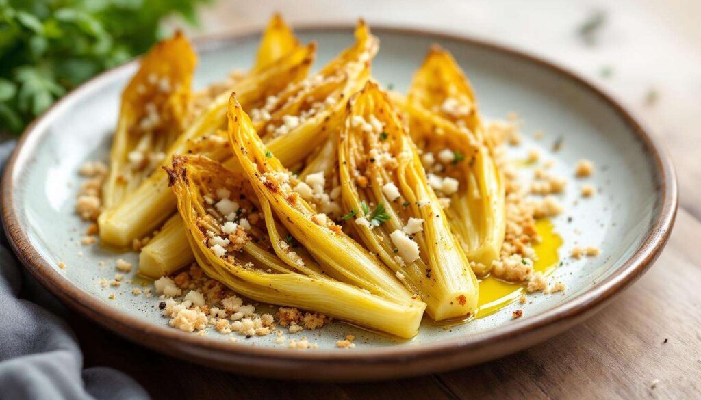 Indivia al forno gratinata: la ricetta leggera che fa amare anche le verdure amare