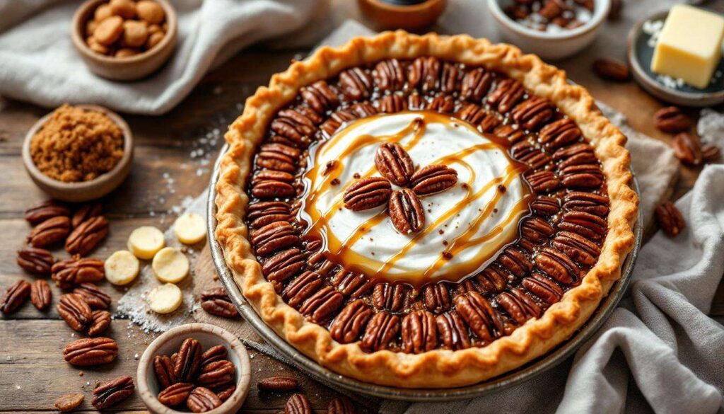 Pecan pie allo sciroppo d’acero: la ricetta per un ripieno morbido e caramellato