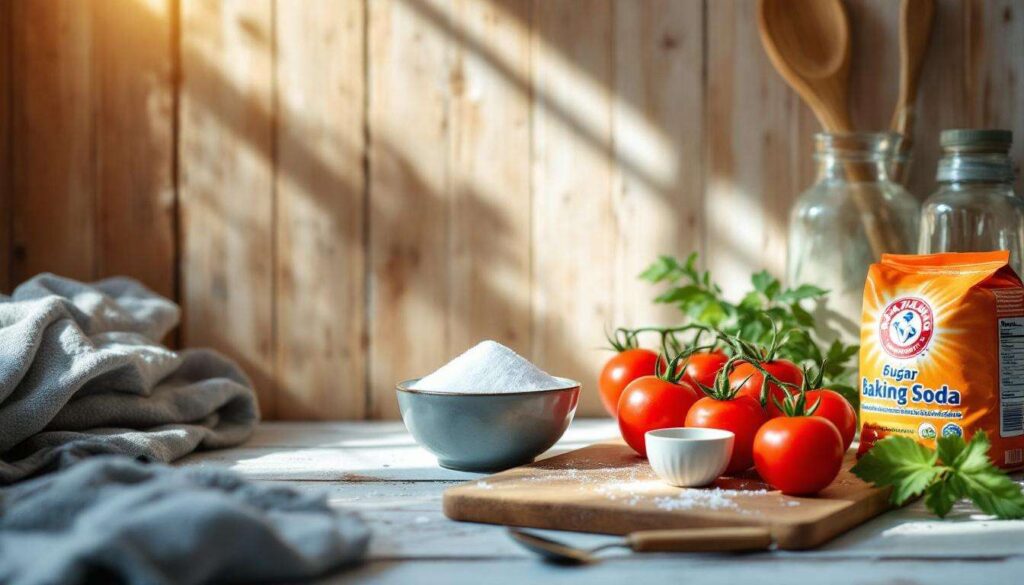 Togliere l’acidità al sugo di pomodoro: un pizzico di zucchero o bicarbonato?