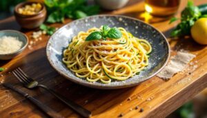 Spaghetti zucchinati leggeri e croccanti: pranzo gourmet in 10 minuti