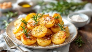 Patate sabbiose al rosmarino, un tocco in più per un contorno con i fiocchi: puoi dire addio a quelle classiche al forno