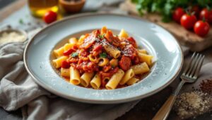 Pasta alla ciociara: un primo piatto gustoso e veloce da preparare in pochi minuti
