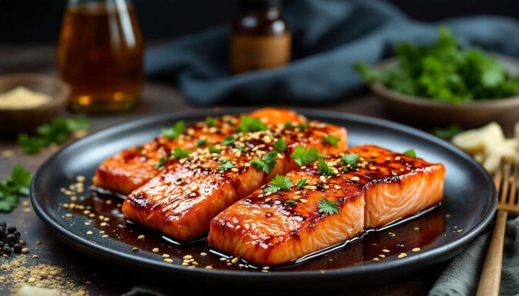 Spiedini di salmone glassati in friggitrice ad aria: cena pronta in 20 minuti